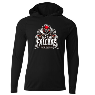 Adult Unisex Falcons DriFit Long-Sleeve Hooded Tee Thumbnail