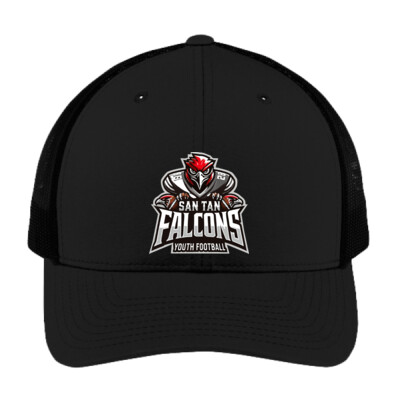 Falcons Curved Bill Trucker Hat with Printed Patch Thumbnail