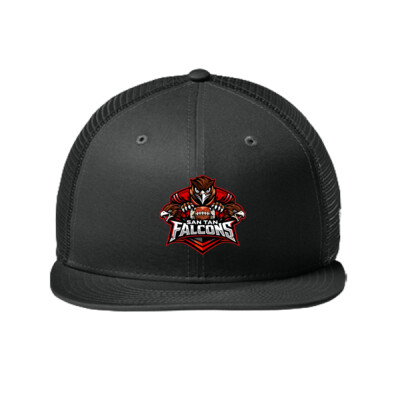 Falcons Flat Bill Trucker Hat with Printed Patch Thumbnail