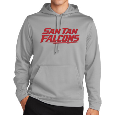 Adult Unisex Falcons Sport-Wick Fleece Hoodie 2 Thumbnail