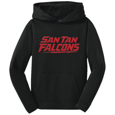 Youth Falcons Sport-Wick Fleece Hoodie 2 Thumbnail