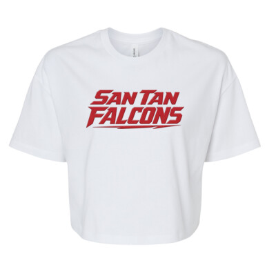 Ladies Falcons Jersey Crop Top 2 Thumbnail