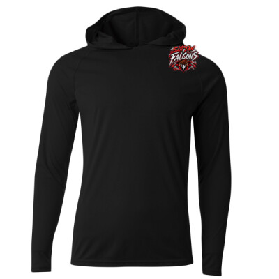 Adult Unisex Falcons DriFit Long-Sleeve Hooded Tee 3 Thumbnail