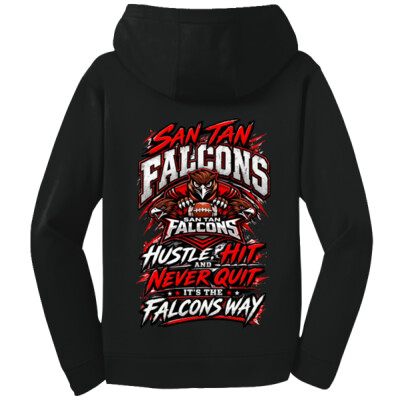 Youth Falcons Sport-Wick Fleece Hoodie 3 Thumbnail