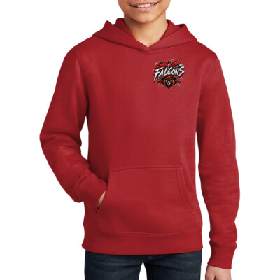 Youth Falcons Soft Fleece Hoodie 3 Thumbnail
