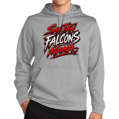 Adult Unisex Falcons Sport-Wick Fleece Hoodie 4 Thumbnail