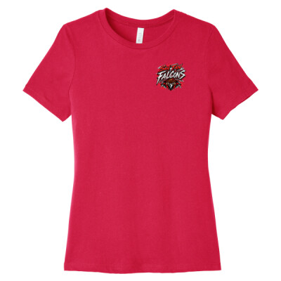 Ladies Falcons Relaxed Jersey Tee 4 Thumbnail