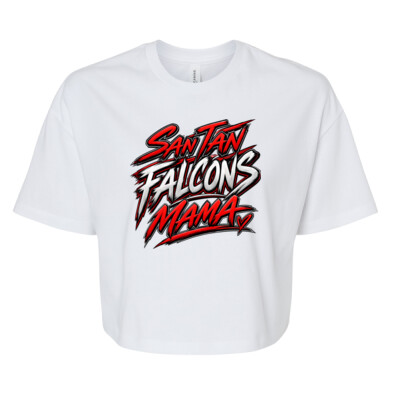 Ladies Falcons Jersey Crop Top 5 Thumbnail